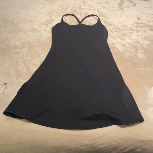 Black Halara Dress with shorts and bra built in - Picture 1 of 3